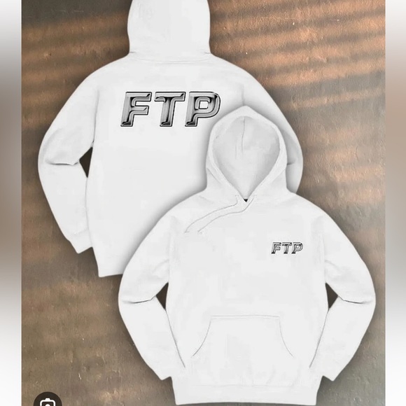 FTP | Shirts | Ftp Chrome Logo White | Poshmark